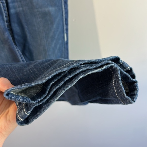 True Religion Becky White Stitch Bootcut Jeans Size 28 - Picture 9 of 16